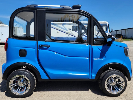 Chromeo Blooper Coco Coupe LSV Electric Golf Cart Low Speed Scooter Car Vehicle - Image 3