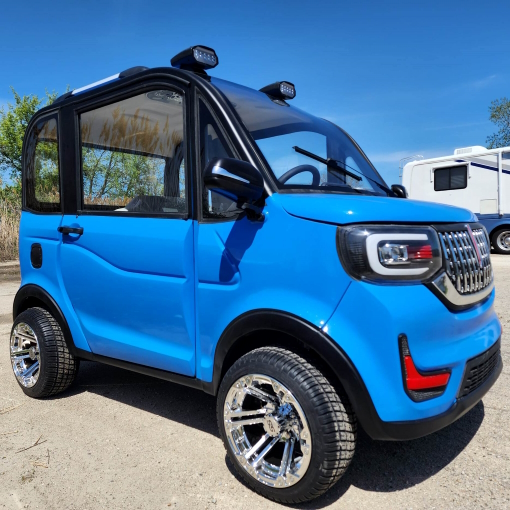 Chromeo Blooper Coco Coupe LSV Electric Golf Cart Low Speed Scooter Car Vehicle - Image 2