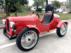 125cc Vintage Roadster Semi Automatic With Reverse Golf Cart Go Kart Mini Jeep & Electric Start